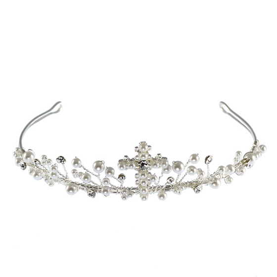 Communion Tiaras & Headdresses from Anna's Christening Centre