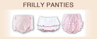 Girls frilly panties