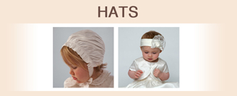irls hats for christenings