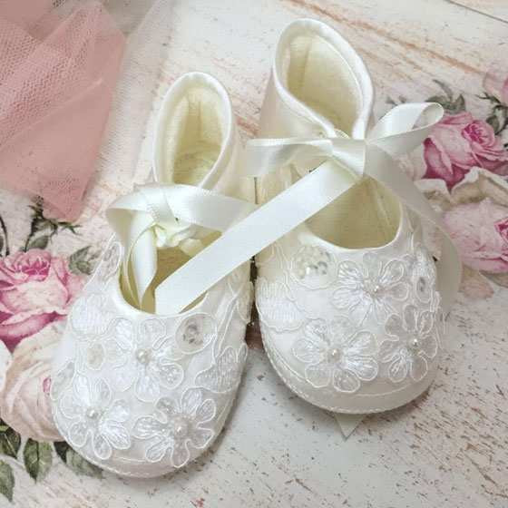 Girls Shoes from Anna's Christening Centre