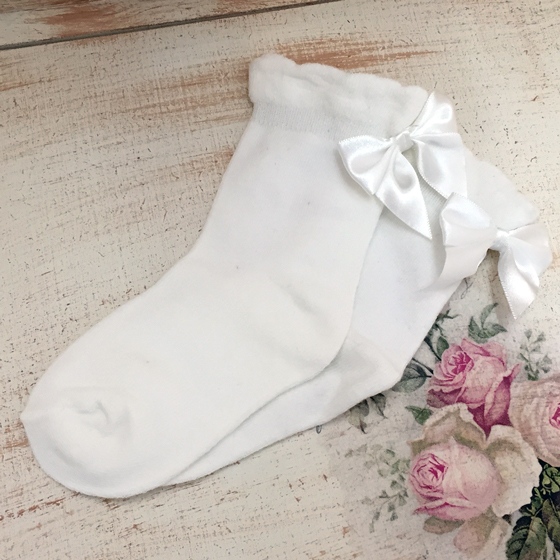 Girls Sock with Bow